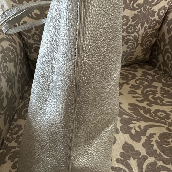 Tory Burch Silver Tote Bag - Picture 3 of 16